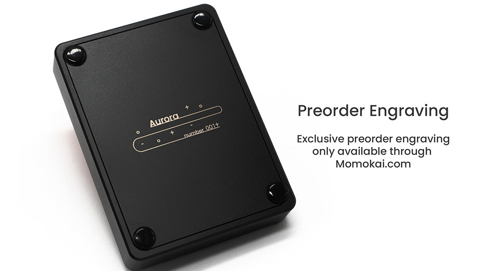 Last chance to get the Aurora preorder engraving!